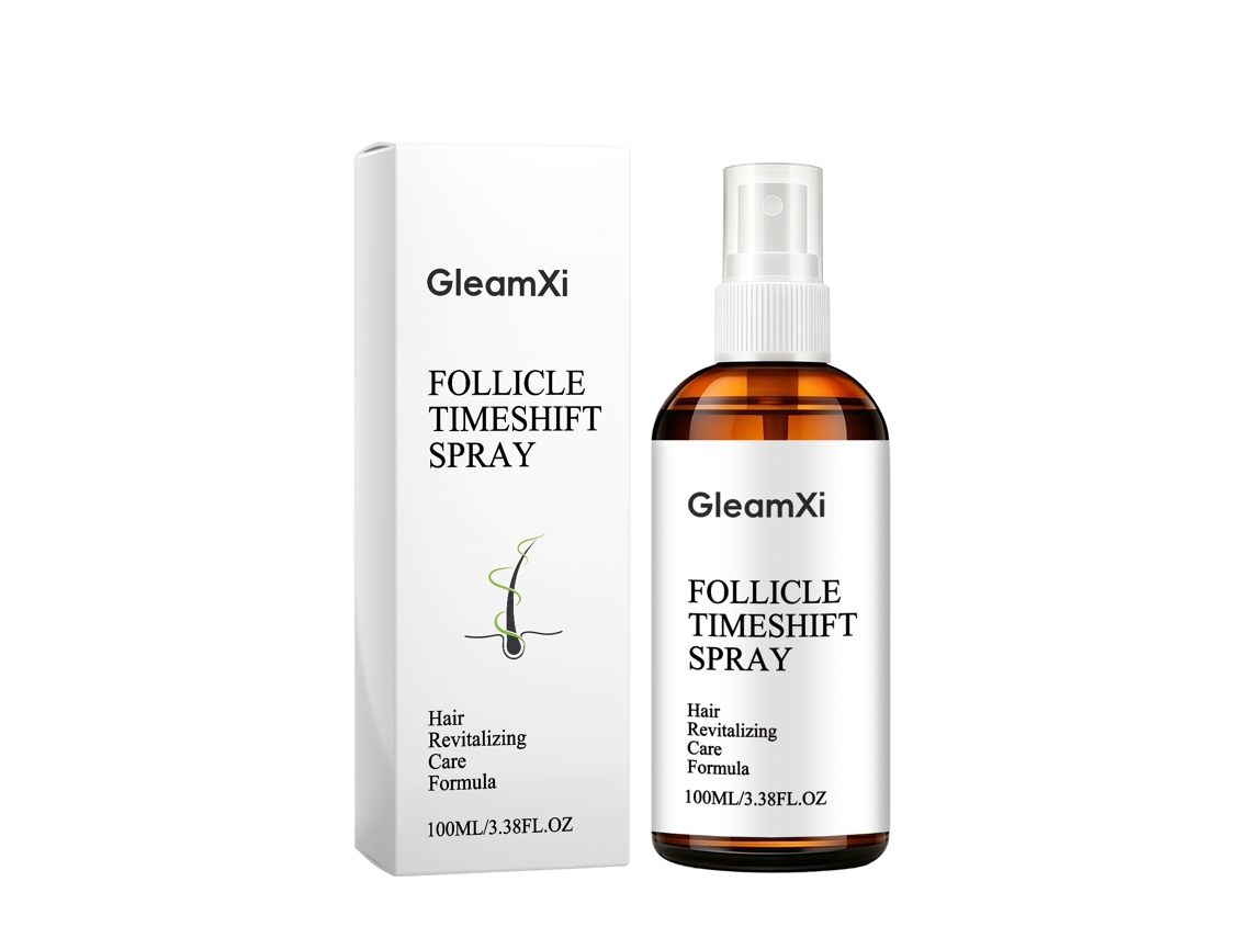Gleamxi Spray de Cuidado Suave para Cabelos Lisos e com Brilho LAXISCREED