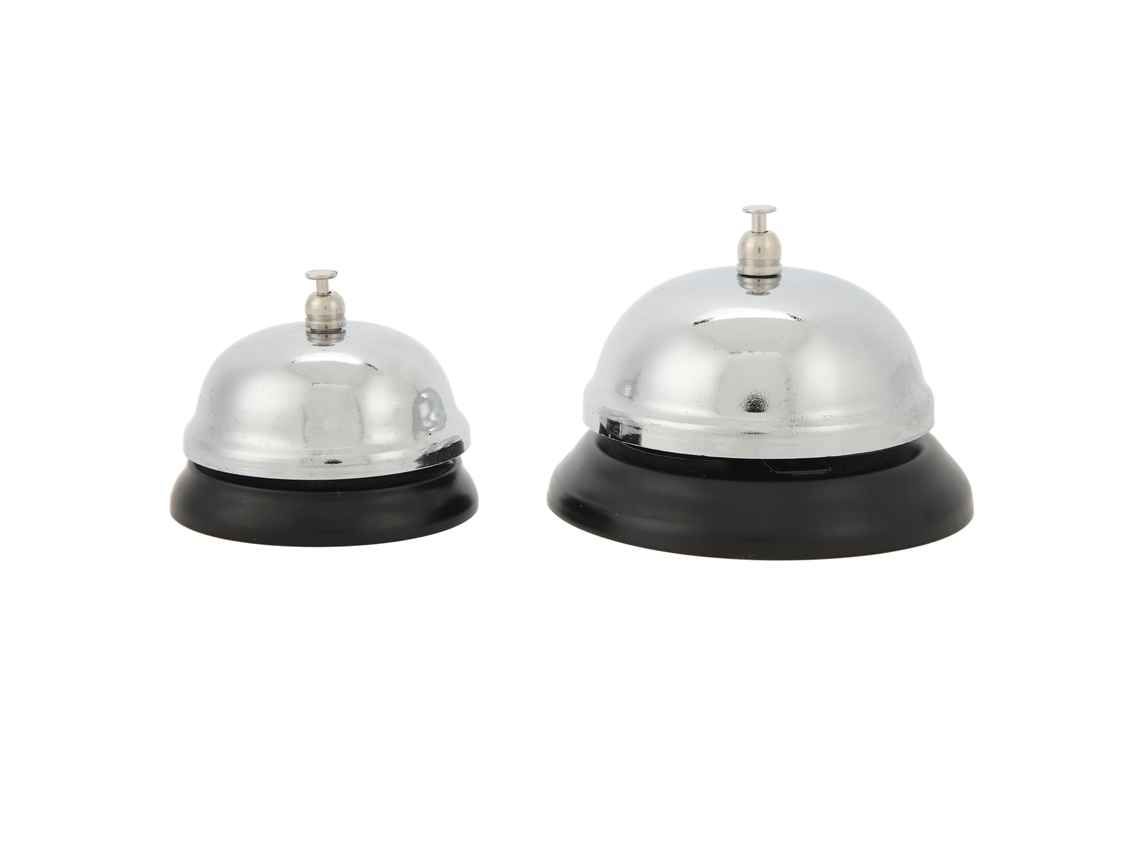 2pcs Sino De Aço Inoxidável Para Hotel Restaurante Recepção Treinamento De Pets Mesa Escola