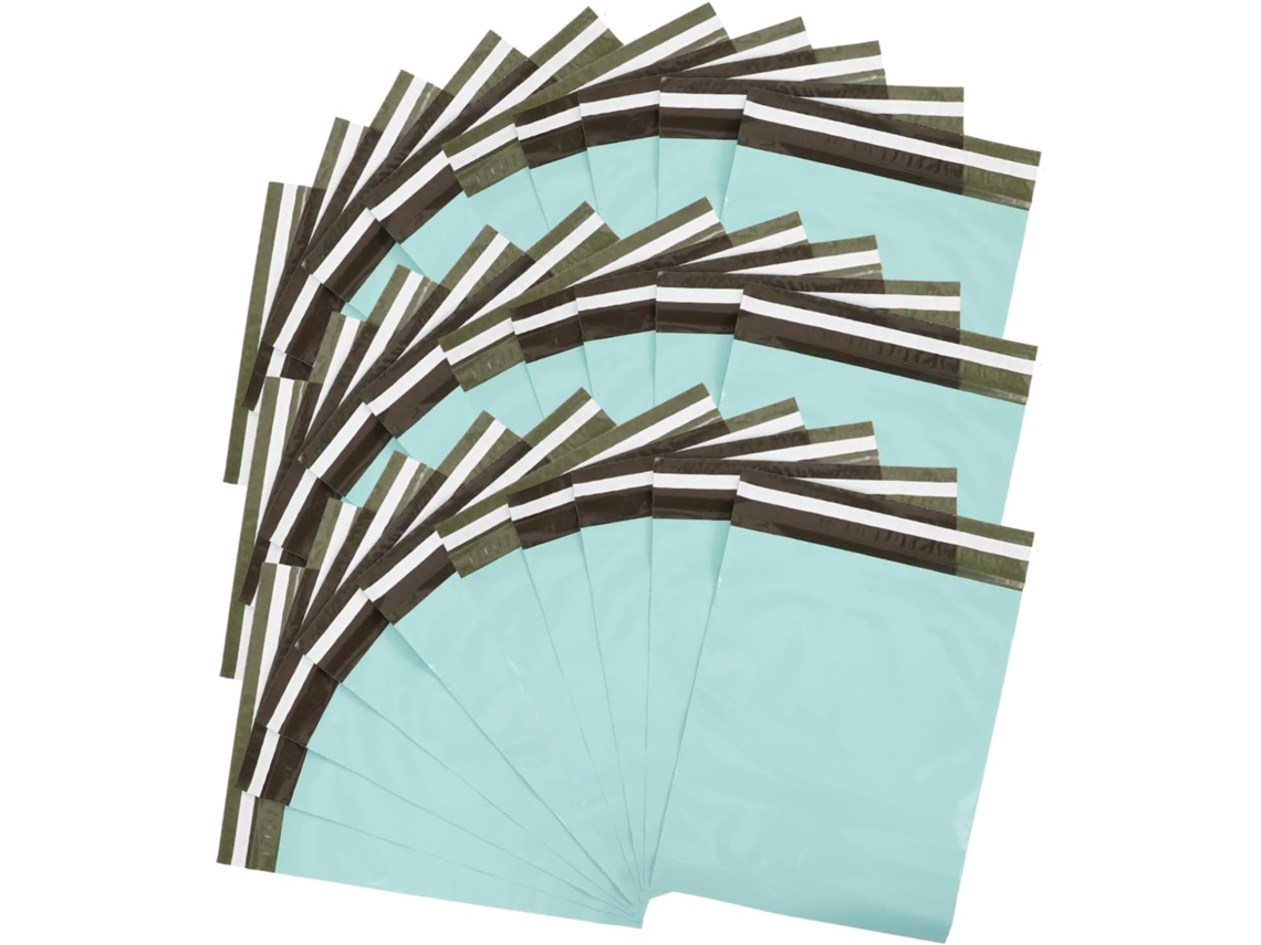 Envelopes D'expédition Autoadesivos 50 Peças Pe Verde