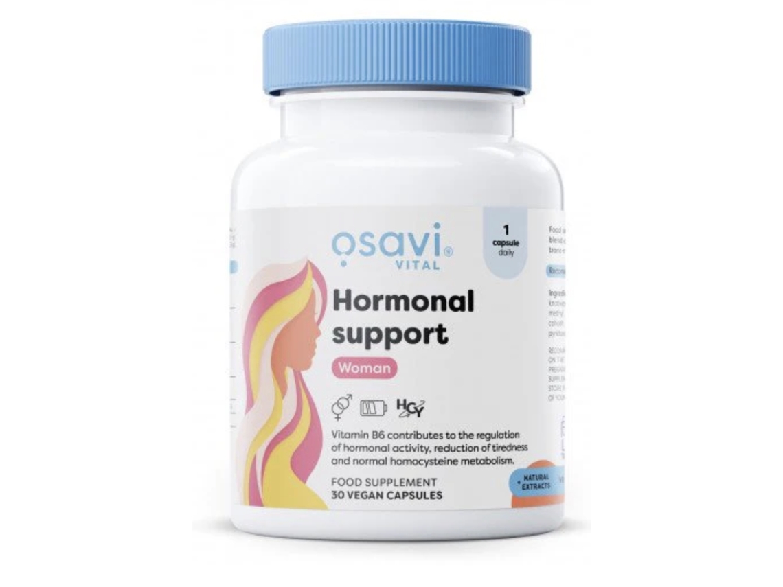 Hormonal Support Woman 30 Cápsulas Vegan Osavi