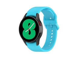 Pulseira De Silicone Ajustável Junsunmay Em Cor Sólida Para Samsung Galaxy Watch 6 / 6 Classic