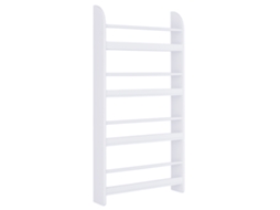 Estante de Parede de Livros com 4 Prateleiras BRANCO S/MARCA