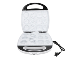 Máquina de bolachas elétrica com pegador de segurança, antiaderente para 13 gostosuras, plug EUA LAXISCREED