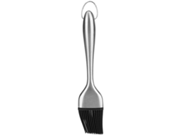 2026-brocha De Silicona Resistente Ao Calor Para Barbacoa Com Cabo De Aço Inoxidável, 20cm, Ideal Para Assar E Ferver