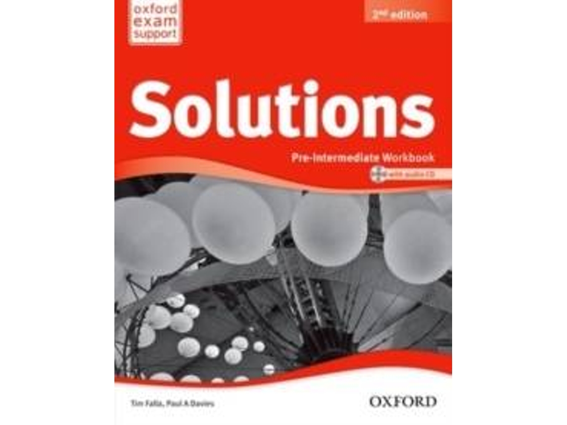 Livro Solutions 2nd edition Pre-Intermediate. Workbook and Audio CD Pack (Inglês)