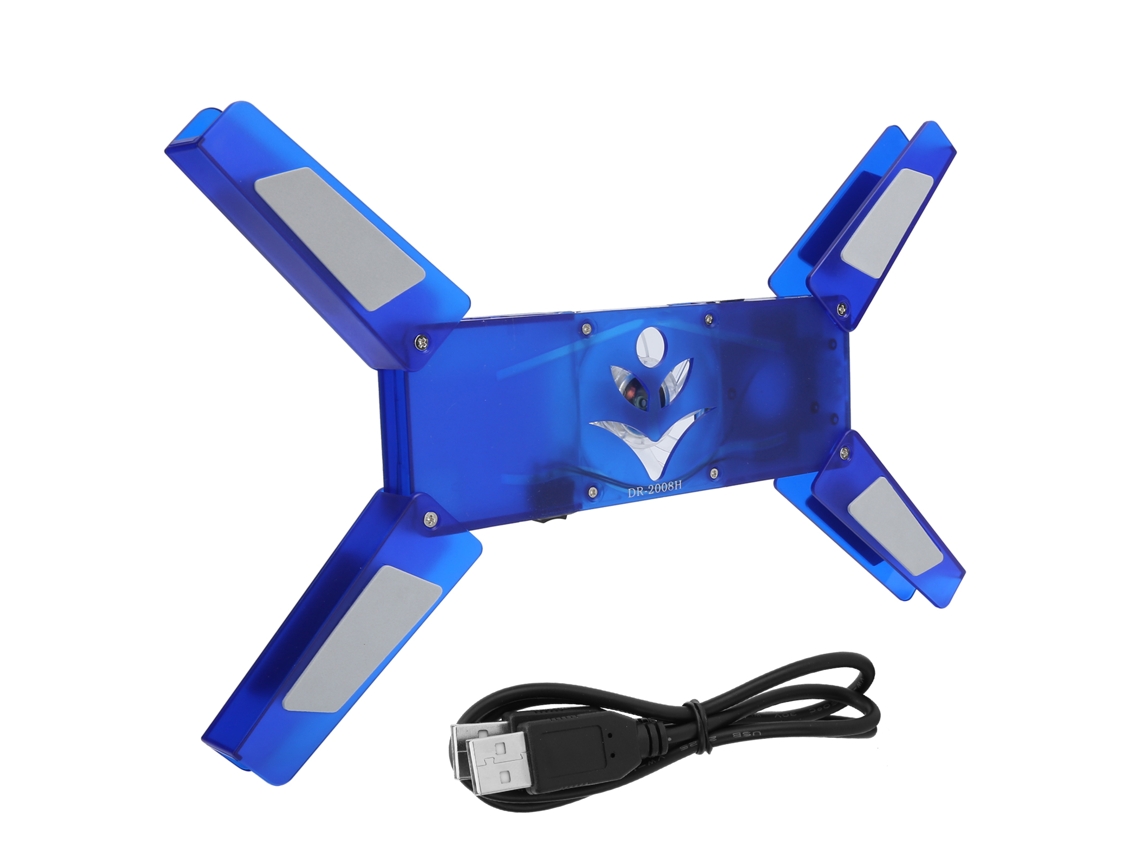 Almofada de resfriamento para laptop Golden Light (resfriamento, porta USB)