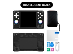 Console de jogos Xf40h, sistema Linux Rk3326, bateria de 4000 mAh, console portátil retrô PSP de 4 polegadas, 128 GB, preto, Sfushos