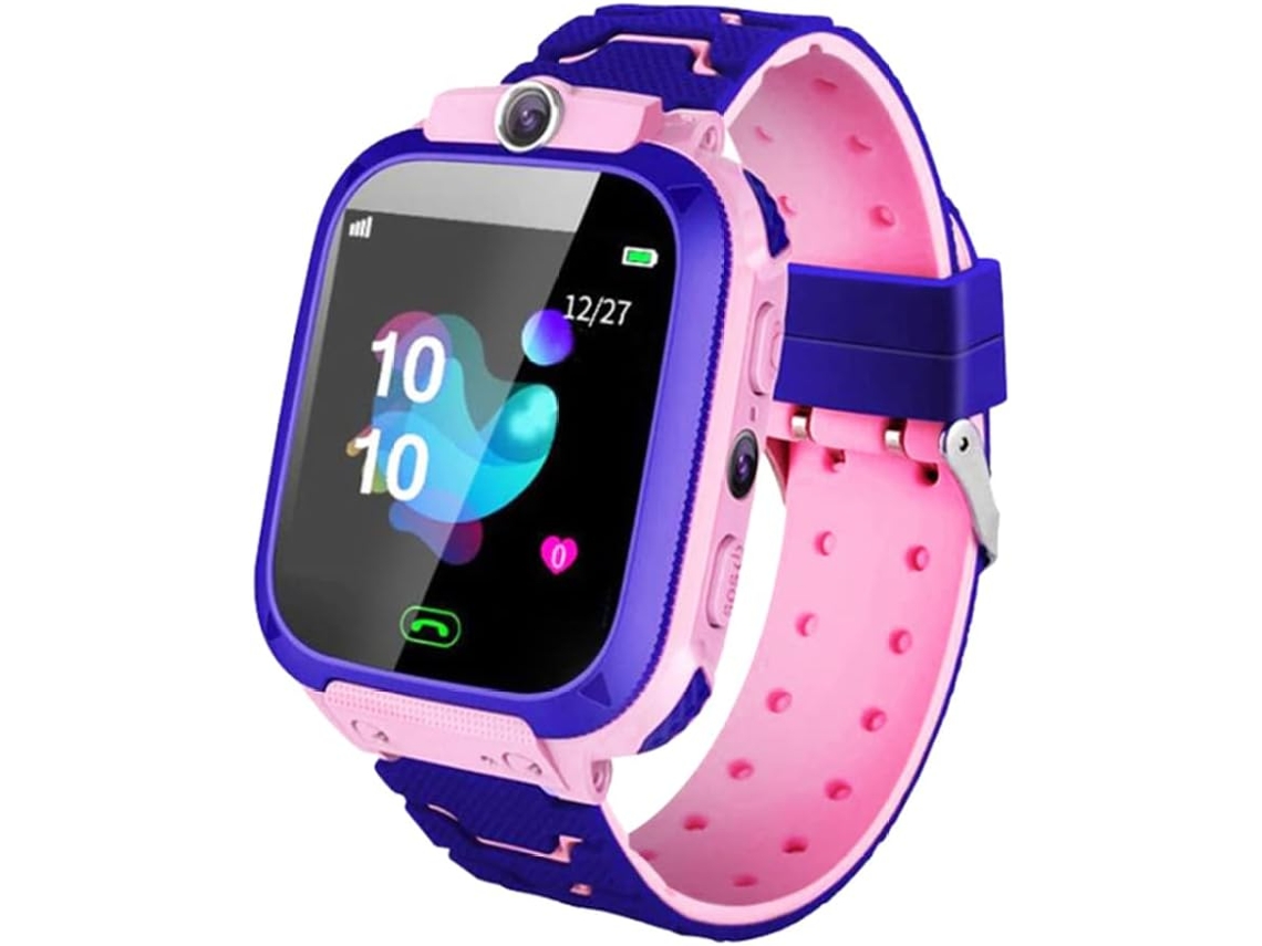 Relógio Infantil Pulseira Sos, Câmera Prova D'água, Função Chamada, Android, Ios Com De