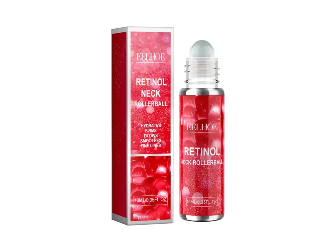 Roleiro de Pescoço com Retinol Eelhoe para Reduzir Rugas Suavizar Linhas e Firmar