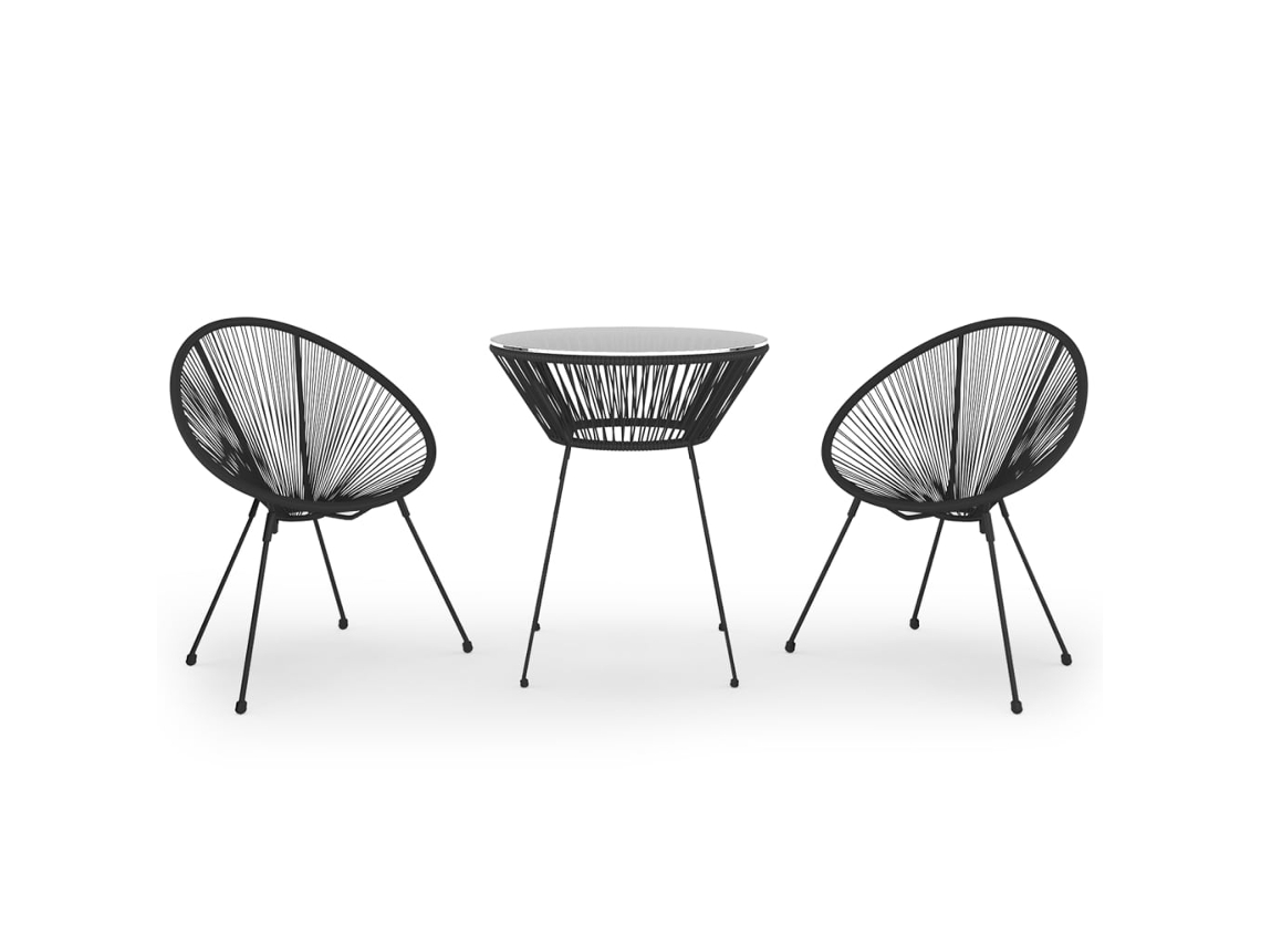 Dining Set, Dining Sets Vidaxl Preto Vime (n/a)
