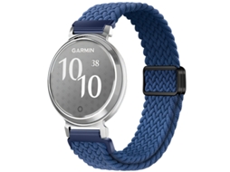 Bracelete Para Garmin Lily2 (14mm) Azul-marinho Cuich
