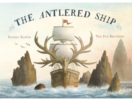 Livro the antlered ship de dashka slater (inglês)