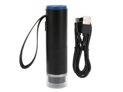 Microscópio Digital Sem Fio Wifi 2mp 50-1000x Magnificação Portátil Usb Para Celular Preto