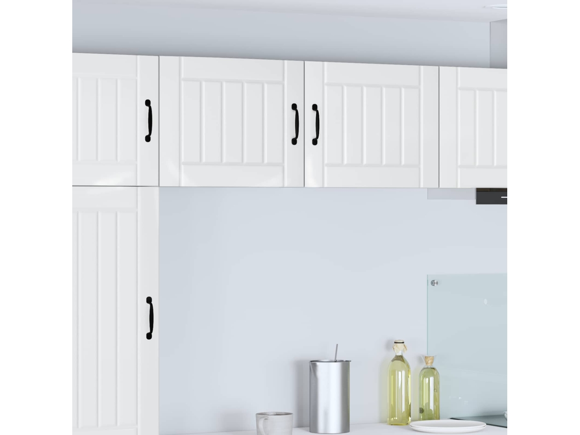 Vidaxl Armário De Parede Lucca Branco Brilhante 50 X 31 X 40 Cm