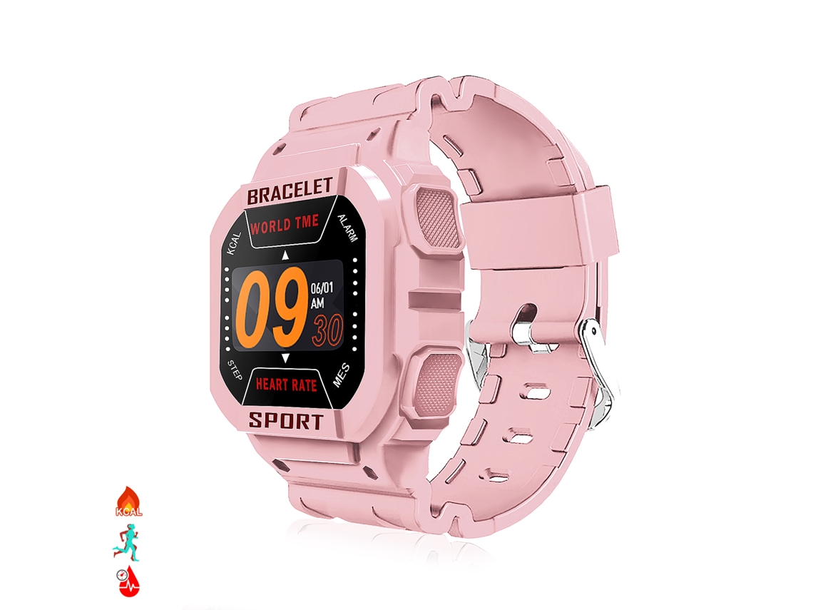 Pulseira inteligente I3 com monitor de frequência cardíaca e notificações. Monitor esportivo para ciclismo, corrida e vôlei.