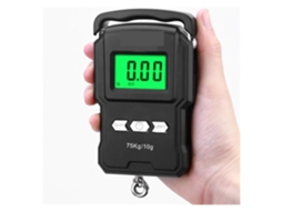 Balança Digital Portátil Com Visor Lcd, Capacidade De 75kg 10g, Balança Eletrônica Portátil Anzol De Pesca Com Fita