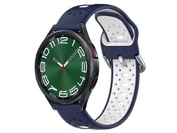 Bracelete Silicone Respirável para Samsung Galaxy Watch Active 2 XIAOMOYU com duas cores (44mm)