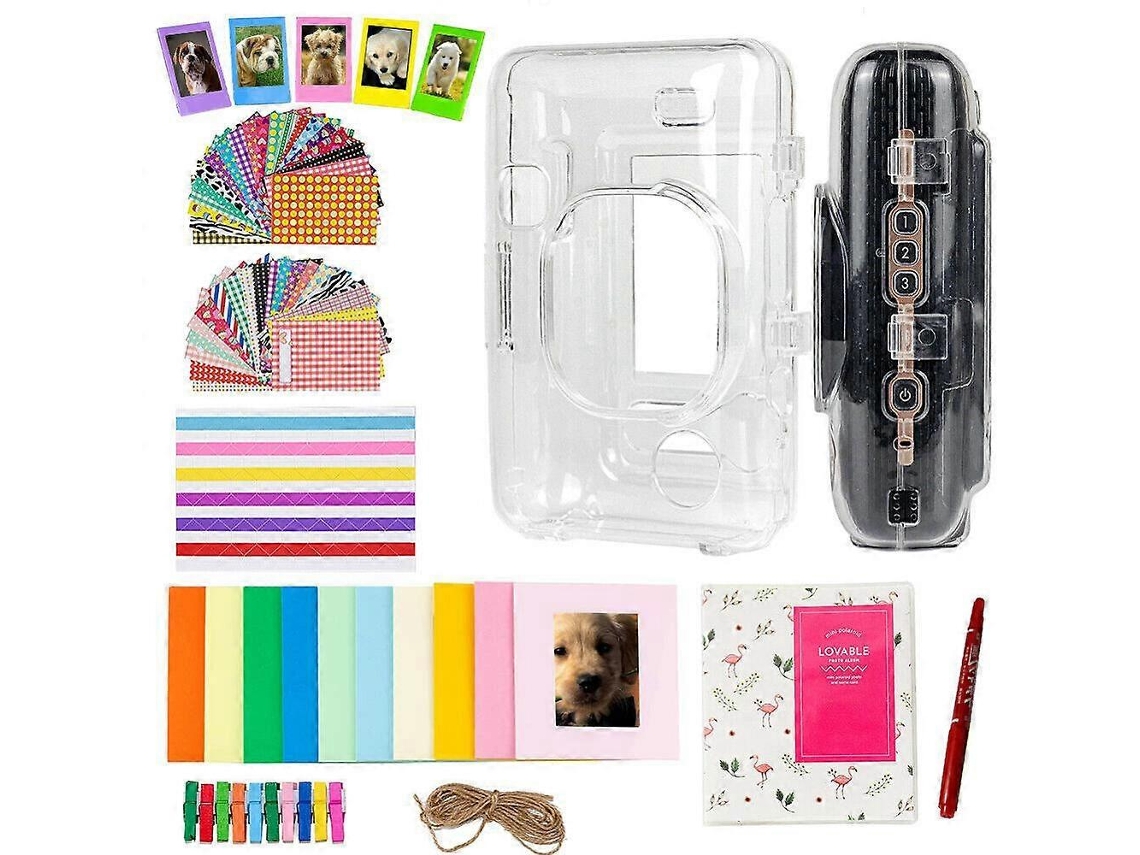 Compatível Com Fujifilm Instax Mini Liplay Hybird Instant Film Camera Bag Capa Protetora Álbum De Fotos Kit De Acessórios Brilvibera