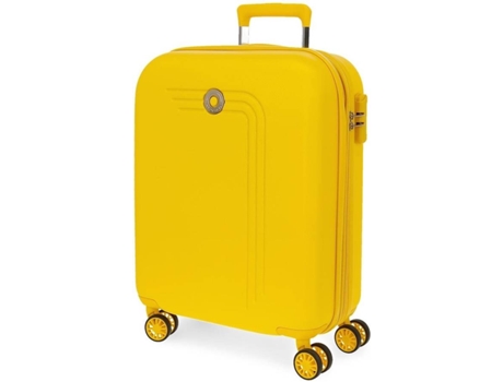 Mala de Cabine MOVOM Riga Amarelo Expansível (40x55x20cm)