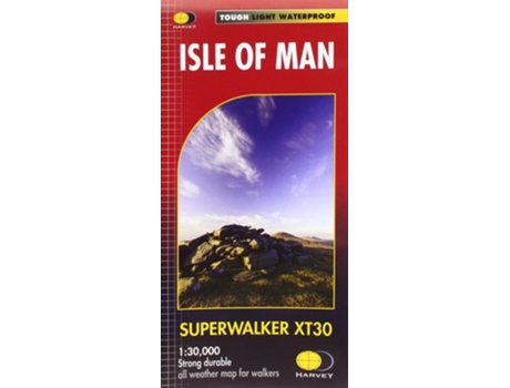 Livro Isle of Man de Harvey Map Sevices Ltd (Inglês)