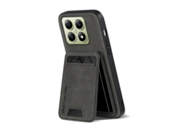 Capa Para Celular Lambbag Com Suporte Para Cartões E Proteção Contra Quedaspreto Grafite - Redmi K60