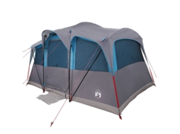 Conjunto 1 Abrigo De Camping Vidaxl Azul Poliéster (435 X 255 X 216 Cm)