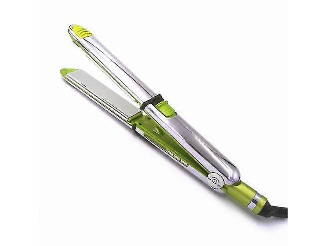 Prancha De Cabelo 2 Em 1 Com Função De Alisamento E Ondulação E Trava Automática Nostalgia88 (verde)