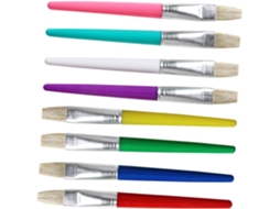 Conjunto De 12 Canetas De Desenho Com Cerdas De Cabelo E Corpo De