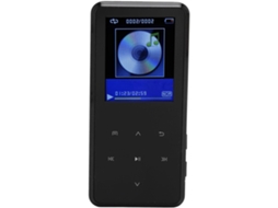 Reprodutor portátil de MP3 e MP4, música com vídeo, e-books, visualizador de fotos, para corrida (8g)