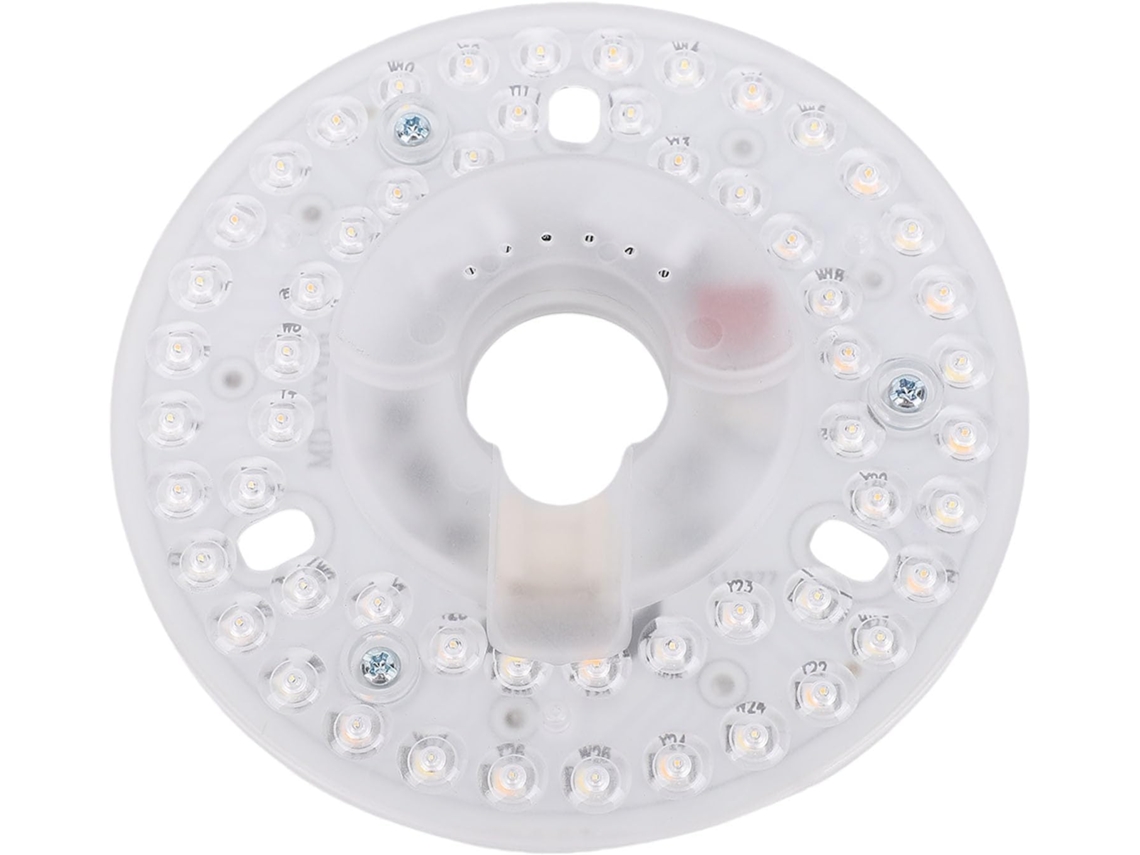 Luminária De Led Redonda De 4, 9 Polegadas Para Ventilador De Teto