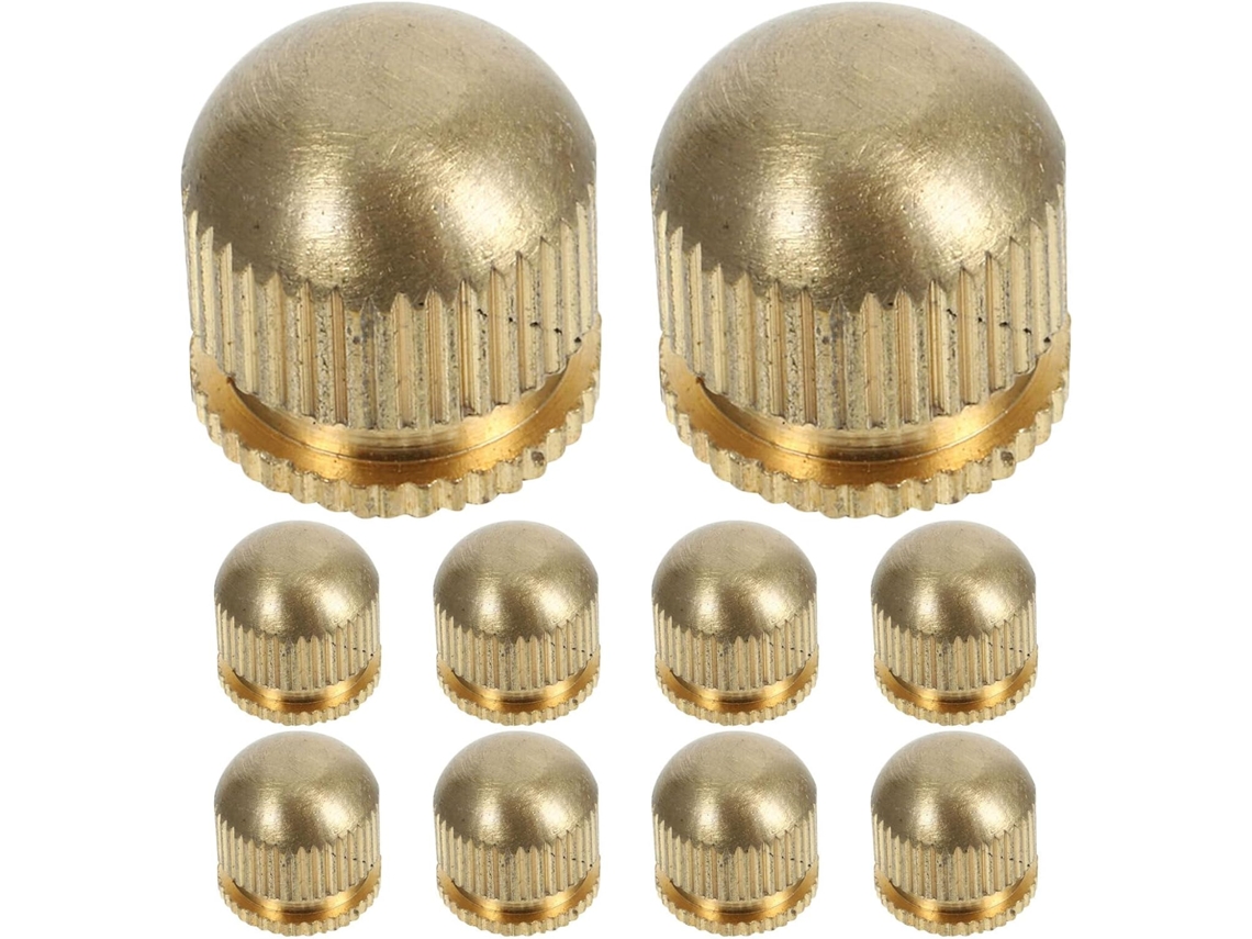 Porcas De Rosca Operitacx M5 Em Cobre Puro, 10 Peças, Design