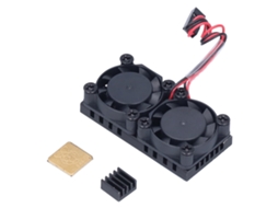 Laxiscreed Ventoinha De Arrefecimento Para Raspberry Pi, Silenciosa E Compatível Com Diversos Modelos