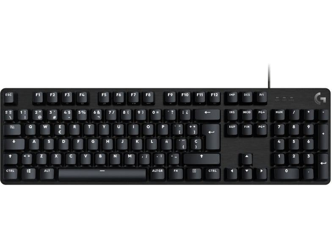 Teclado Gaming LOGITECH G413 se (Membrana - Espanhol - Preto)