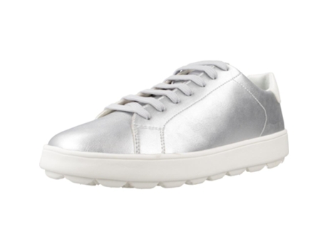 Geox Spherica Ecub-1 Trainers Prateado EU 35 Mulher