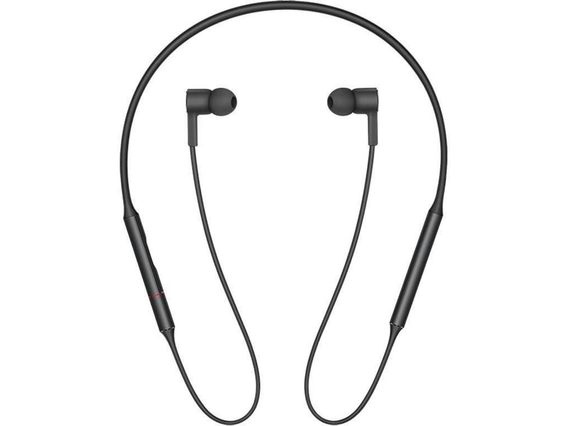 Auriculares Bluetooth HUAWEI Freelace (In Ear - Microfone - Noise Cancelling - Preto)