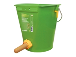 Conjunto de 5 Baldes para Vitelos com Válvula KERBL
