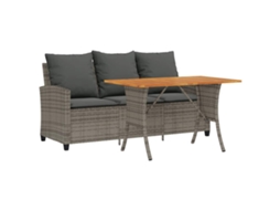 Garden Sofa, Garden Sofas Vidaxl Cinzeto Rattan / Vime (n/a)