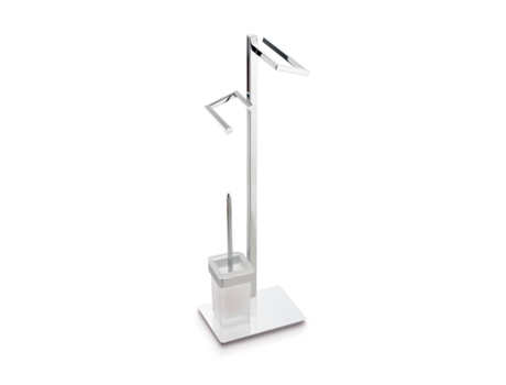 BELTRAN 21112 LONDRES Porta escova de vaso sanitário com anel M-Londres Cromo B/Cromo BELTRAN