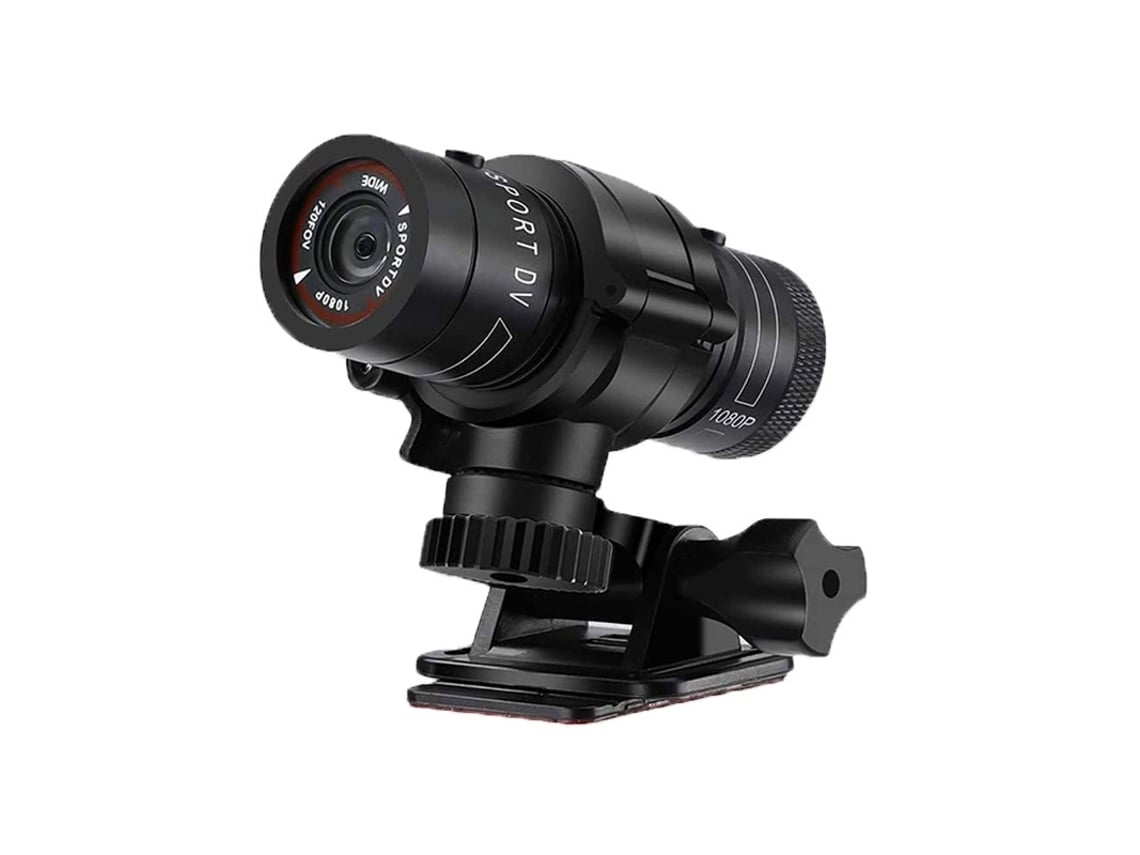 Câmera para Capacete de Motocicleta Câmera Esportiva Grande Angular 1080p 120 ° com Função de Vídeo e Foto Câmera de Ação À Prova Dágua C USHION