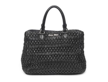 Mala De Ombro De Mulher Miu Miu Small Preto (tamanho Único)