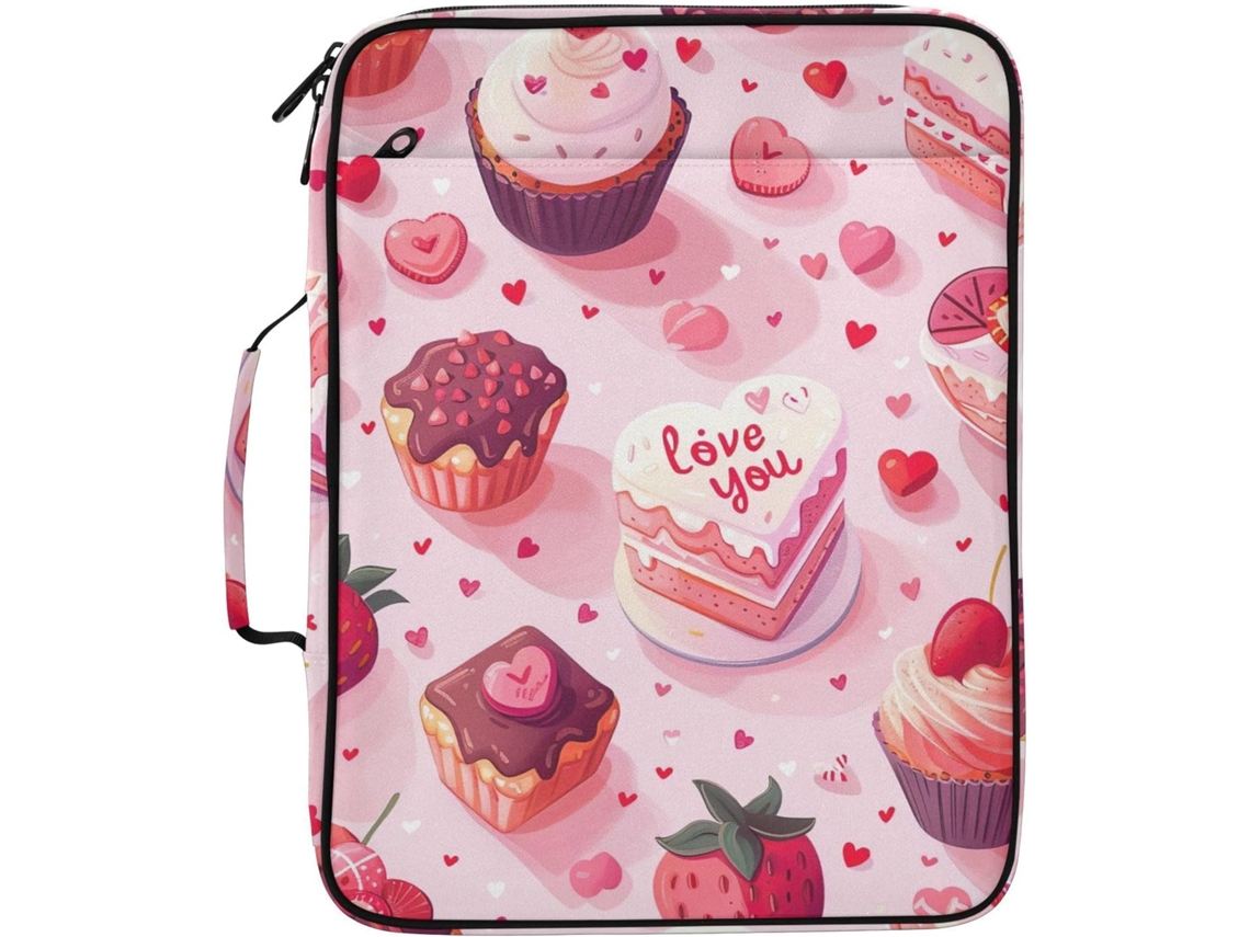 Pasta Organizadora Expansível Rosa Pastel, Com 7 Camadas Em Formato De Acordeão E Pasta Removível, Resistente À Água