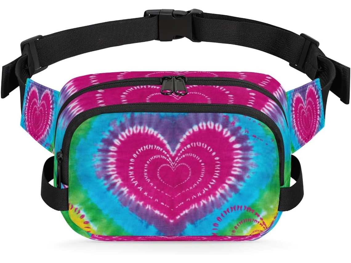 Pochete Unissex para Mulheres 22 8 X 6 3 X 15 5 Cm Design Diy Pa Estampa de Co Impermeável de Alta Qualidade