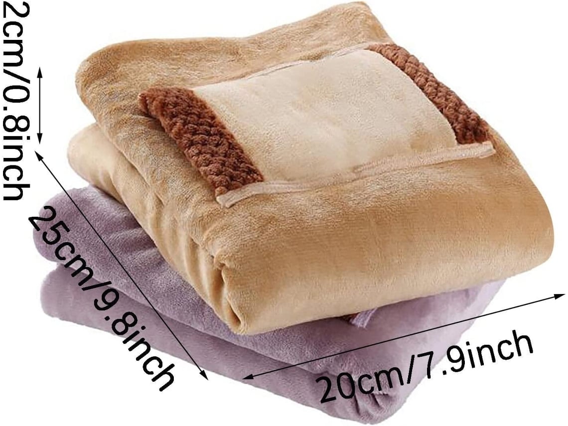 Almofadas De Aquecimento De Cobertor Elétrico De 1 Unidade Para Pescoço,  Ombro, Costas, Cobertor Aquecido Com Função De Desligamento Automático