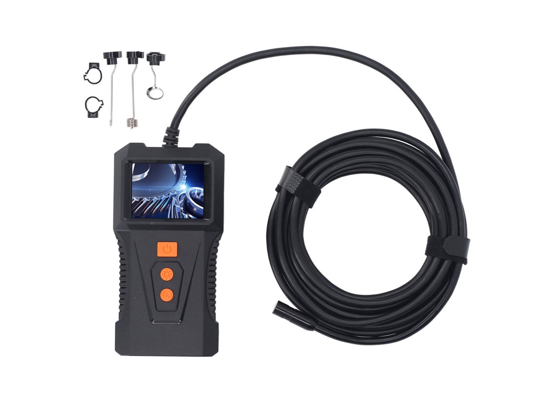 Endoscópio Industrial Câmera de Inspeção Hd 2 Polegadas Luz Led Cabo 5m | S/MARCA