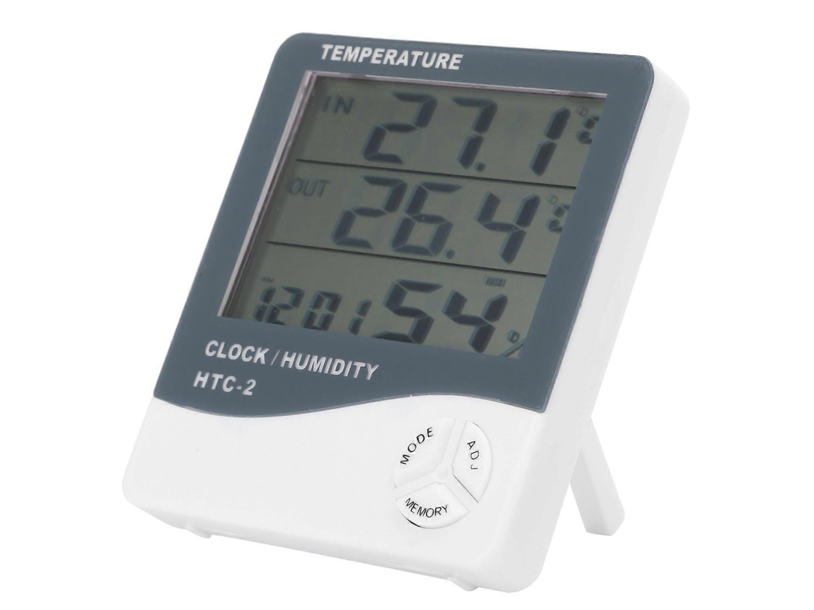 Termômetro E Higrômetro Para Medição De Temperatura E Umidade Interna E Externa - Ferramentas De Medição