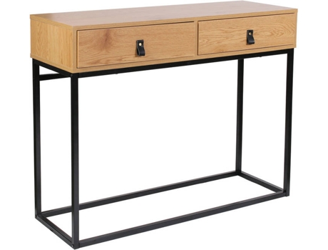 Mesa Consola  Genebra (Madeira e Metal - 100x35x81 cm)