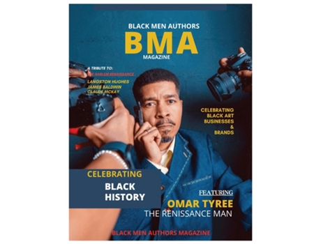 Livro BMA Magazine Black History de Paulette Henson (Inglês)