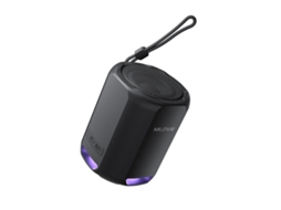 Caixa de Som Bluetooth Portátil com Som de Alta Qualidade e Efeitos de Iluminação. MDUG