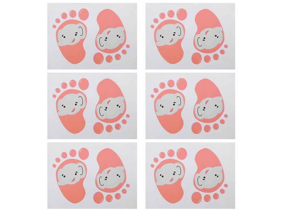 12 Pares de Adesivos Infantis para Chão ALLINLESS