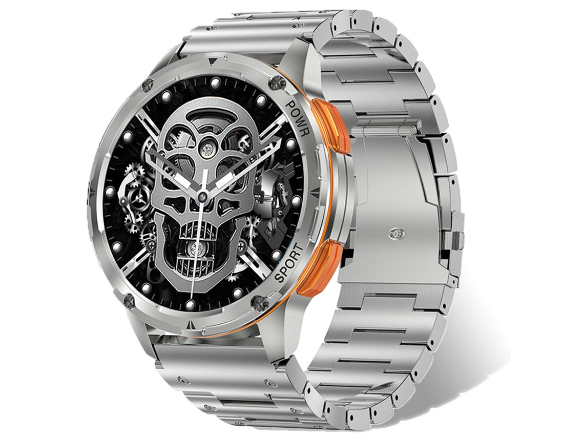 (branco) Smartwatch Masculino Com Tela Amoled Ultra Hd De 1,43 Polegadas (pode Atender/fazer Chamadas).